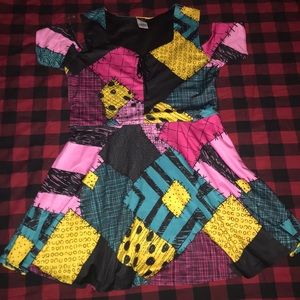 Nightmare before Christmas Sally costume dress